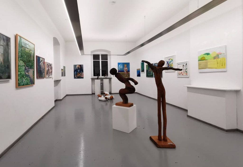 Ausstellungsraum im Kunstverein Wasserburg (B.) e.V.