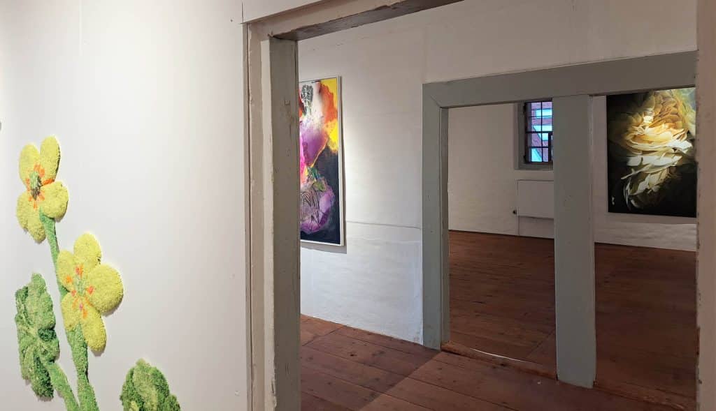 Flowers Inside: Ausstellung von 5 Kunstschaffenden in der Badstube in Wangen