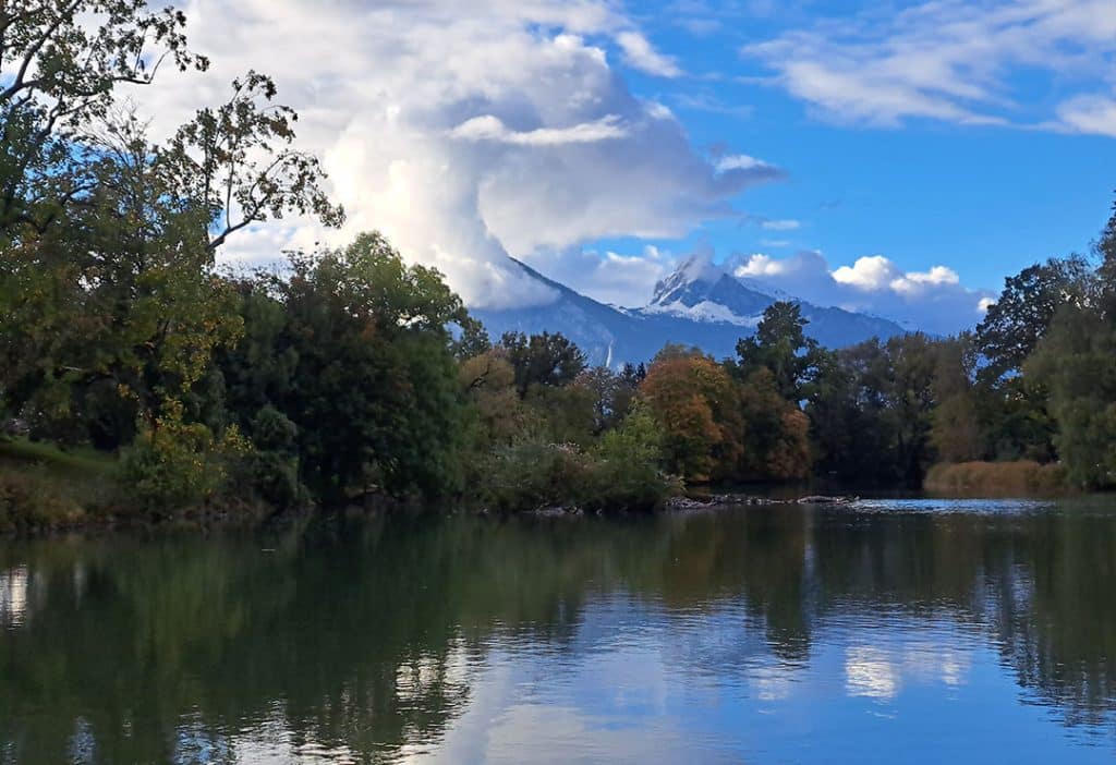 Alpenpanorama in Bad Ragaz