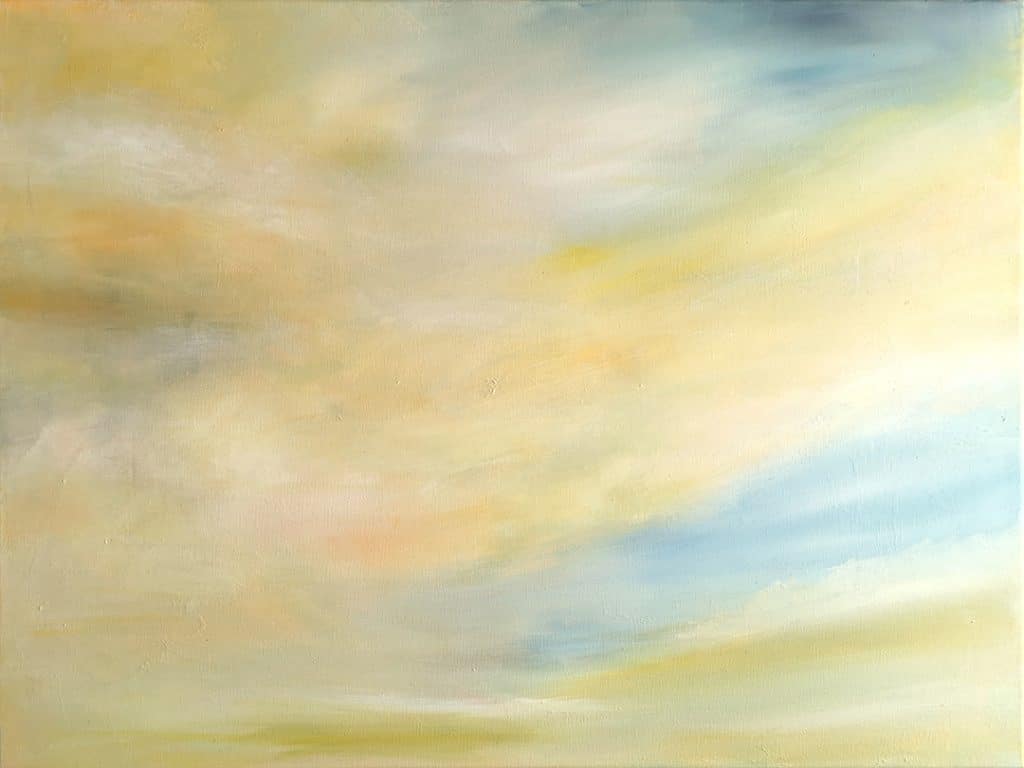 Acrylgemälde von Dagmar Reiche Schweben (1) 60x80
