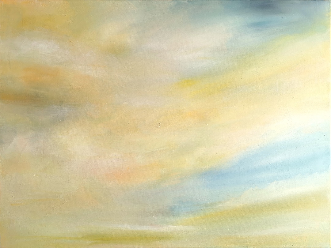 Acrylgemälde Schweben 60x80